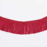 Bordeaux fringes 5cm. - Ribes y Casals
