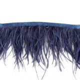 Navy Plus Feather Fringe - Ribes y Casals