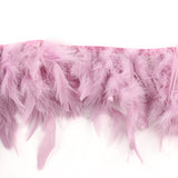 Flecos de Pluma Pavo Rosa Palo. - Ribes y Casals