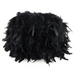 Flecos de Pluma Pavo Negro. - Ribes y Casals