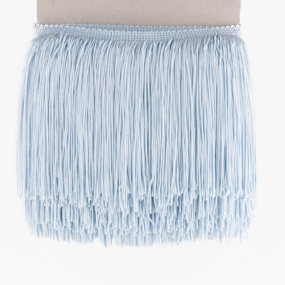 Sky Blue Fringe Ribbon - Ribes y Casals