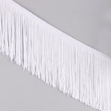 White Fringed Trims - Ribes y Casals