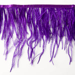 Ostrich Feather Trim Purple - Ribes y Casals