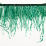 Flecos de Pluma Avestruz Verde. - Ribes y Casals