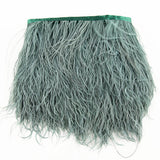 Light Green Ostrich Feather Trimming - Ribes y Casals
