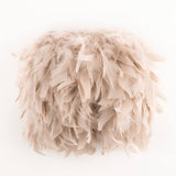 Nude Turkey Feather Fringes - Ribes y Casals