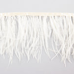 Ostrich Feather Trimming Ivory - Ribes y Casals