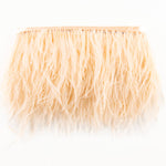 Ostrich Feather Trim Salmon - Ribes y Casals