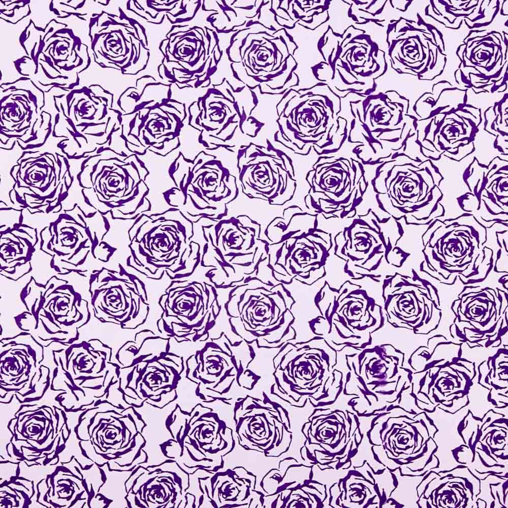 Fama Lavender Flocked Pink Lilac Pink - Ribes y Casals