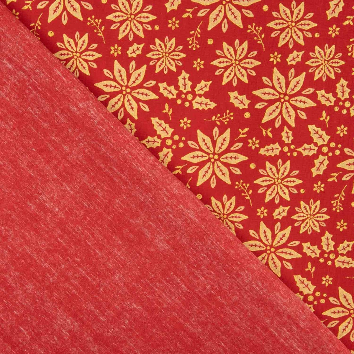 “Fire Flower” Cotton Poplin - Ribes y Casals