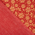 “Fire Flower” Cotton Poplin - Ribes y Casals