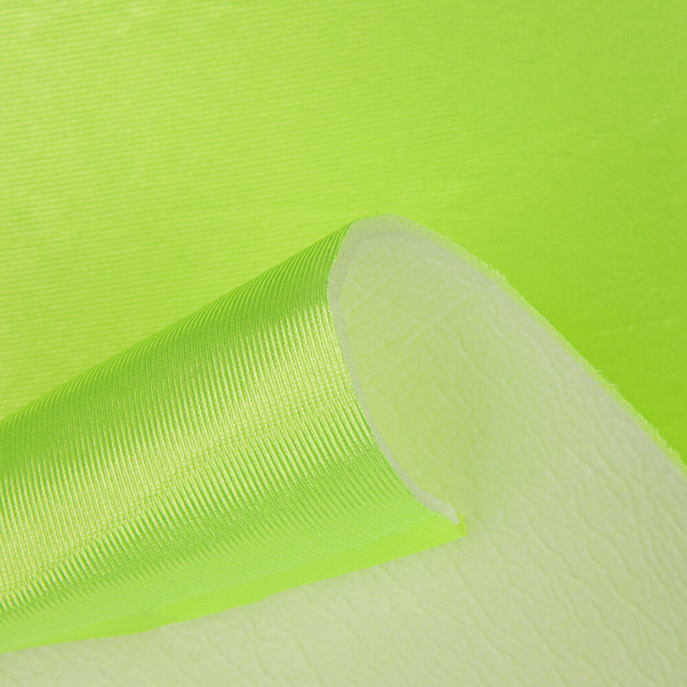 Fluor Green Rasete Foam Fabric - Ribes y Casals