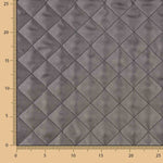 Lightweight Quilted Lining – Grey with Dots - Ribes y Casals