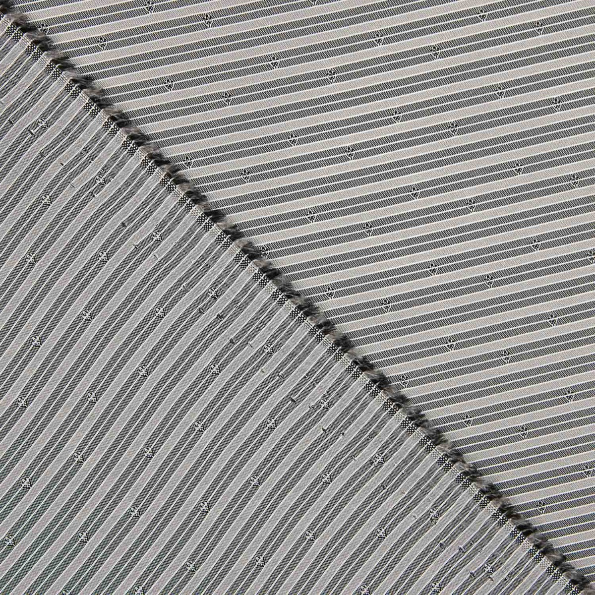 Grey Stripe Jacquard Lining - Ribes y Casals