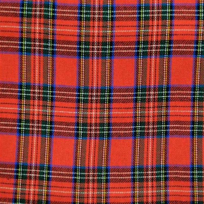 Flannel Check Scottish Tartan Ground Red - Ribes y Casals