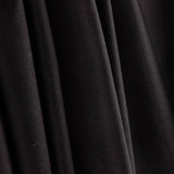 Black Lightweight Cotton Flannel - Ribes y Casals