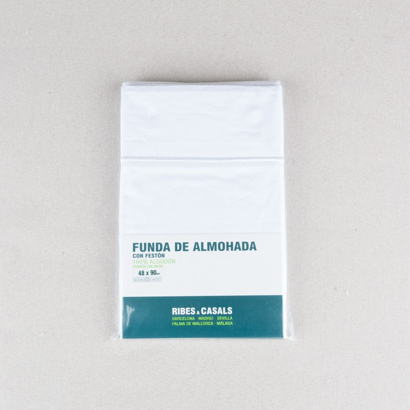 Cotton Pillowcase 48x90cm - Ribes y Casals