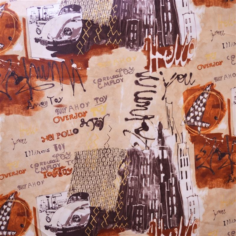 Gabardine Tapestry Beatle Terracotta - Ribes y Casals