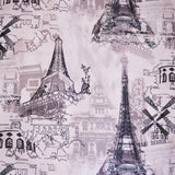 Gabardine Tapestry Eiffel Grey - Ribes y Casals