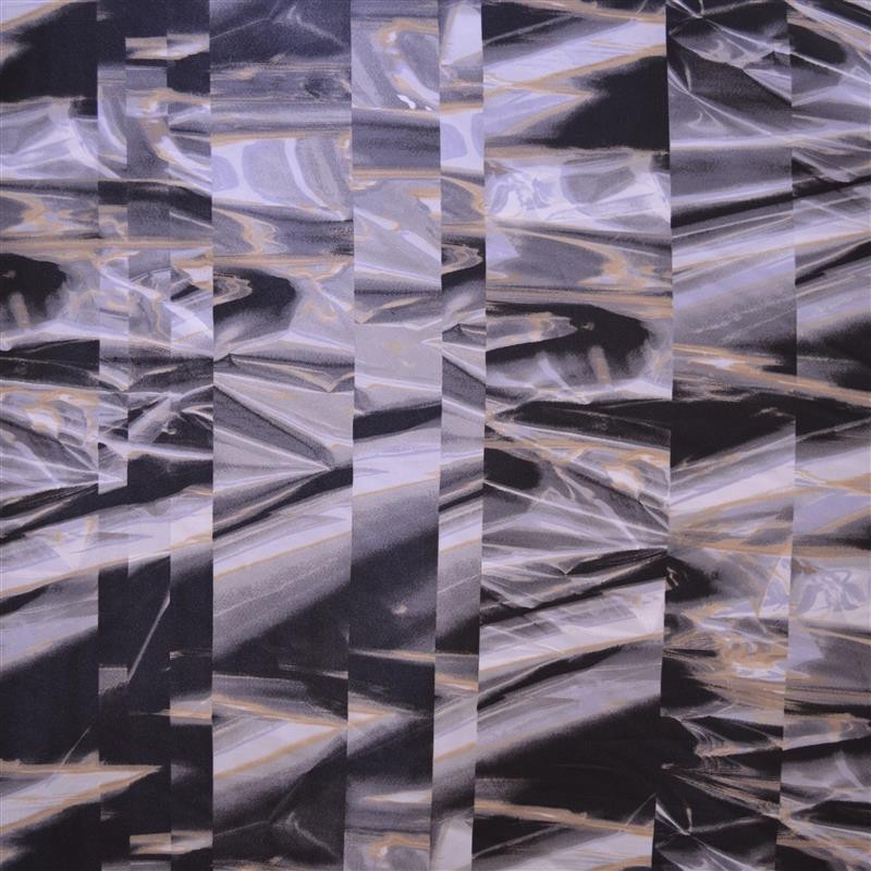 Gabardine Tapestry Shapes Grey - Ribes y Casals