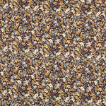 Cotton Chiffon Brown Floral - Ribes y Casals