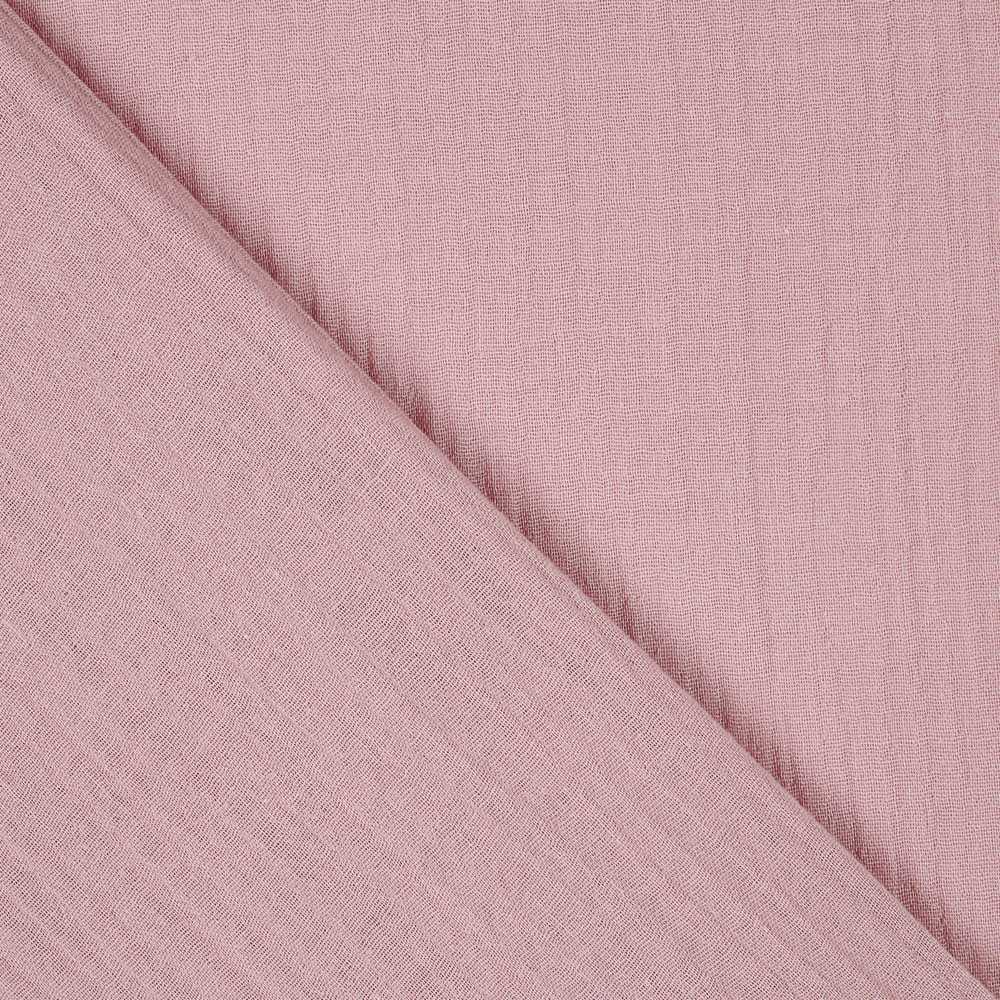 Cotton Double Gauze Rose - Ribes y Casals
