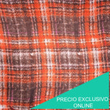 Muslin Checks Terracottas - Ribes y Casals