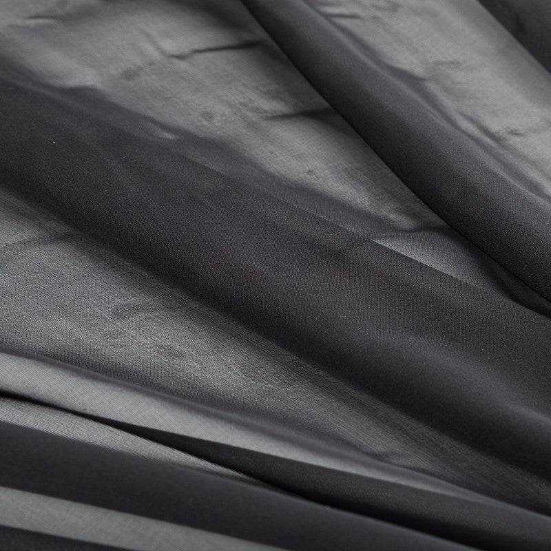 Natural Silk Gauze Black - Ribes y Casals