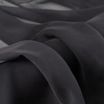 Natural Silk Gauze Black - Ribes y Casals