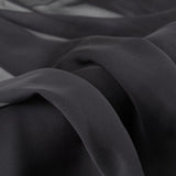 Natural Silk Gauze Black - Ribes y Casals