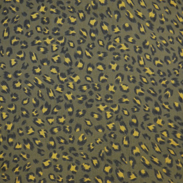 Muslin Leopard Khaki - Ribes y Casals