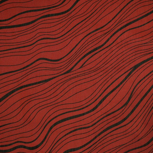 Muslin Diagonales Garnet - Ribes y Casals