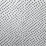 Dotted Gauze 5mm Black White - Ribes y Casals