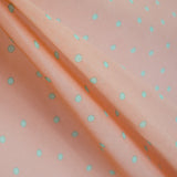 Dotted Gauze 5mm Aqua Green Saumon - Ribes y Casals