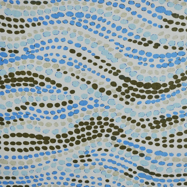 Muslin Mosaic Blue - Ribes y Casals