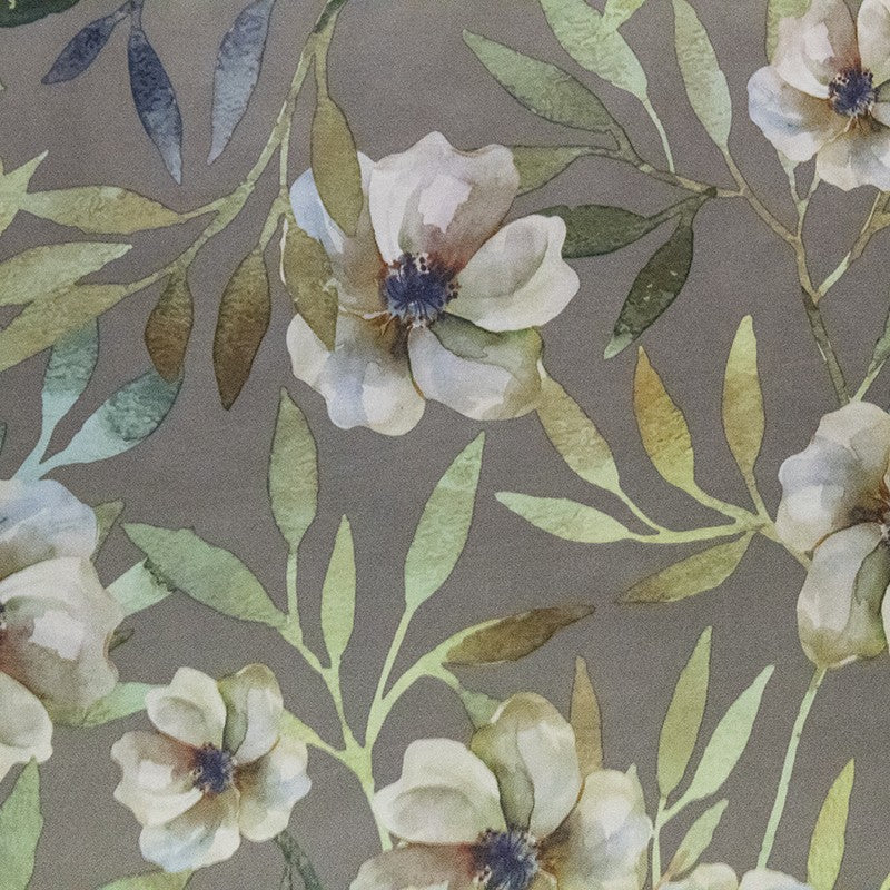 Polyester Gauze Botanic Grey - Ribes y Casals