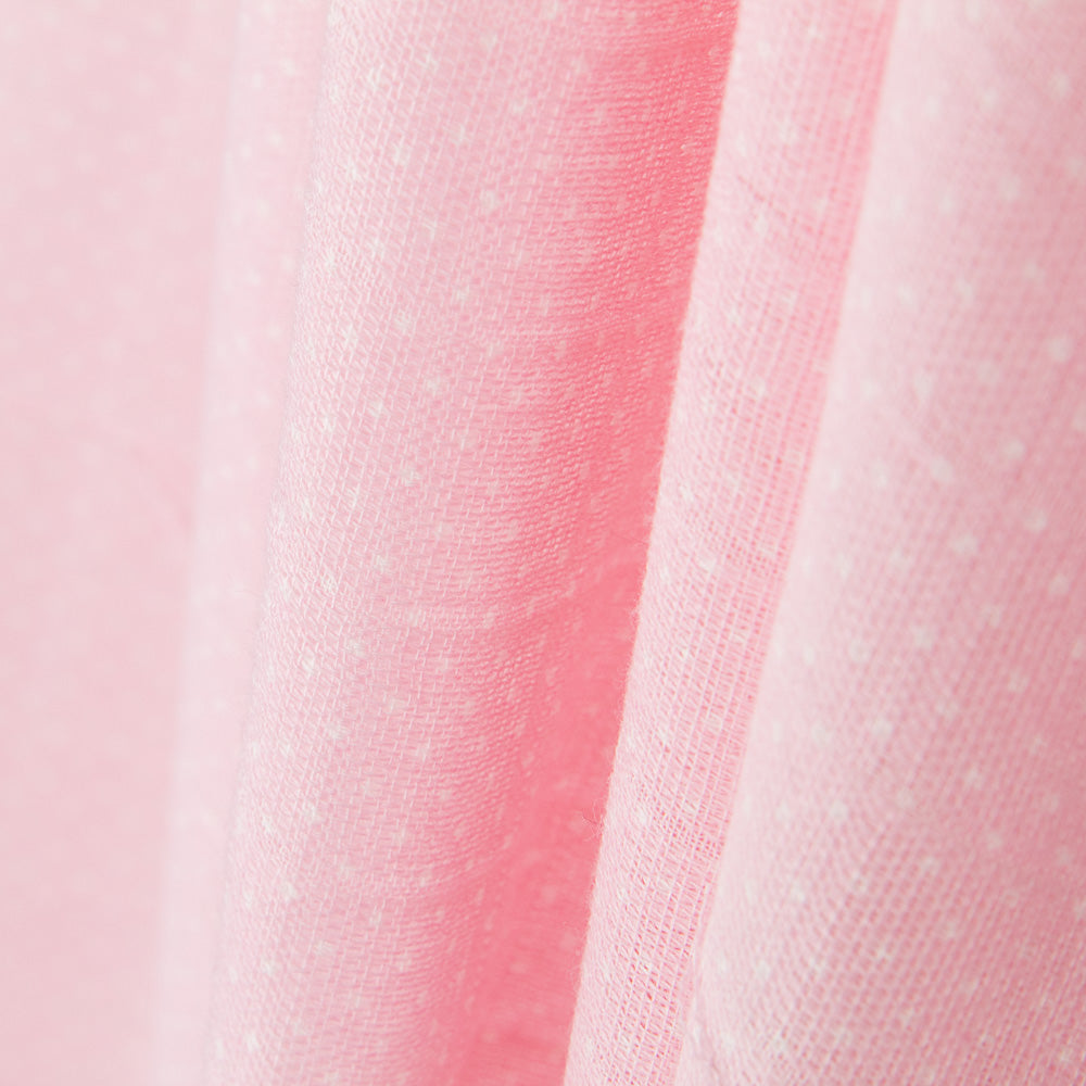 Retal Gasa Algodón Estampada Rosa 45x120 cm - Ribes y Casals