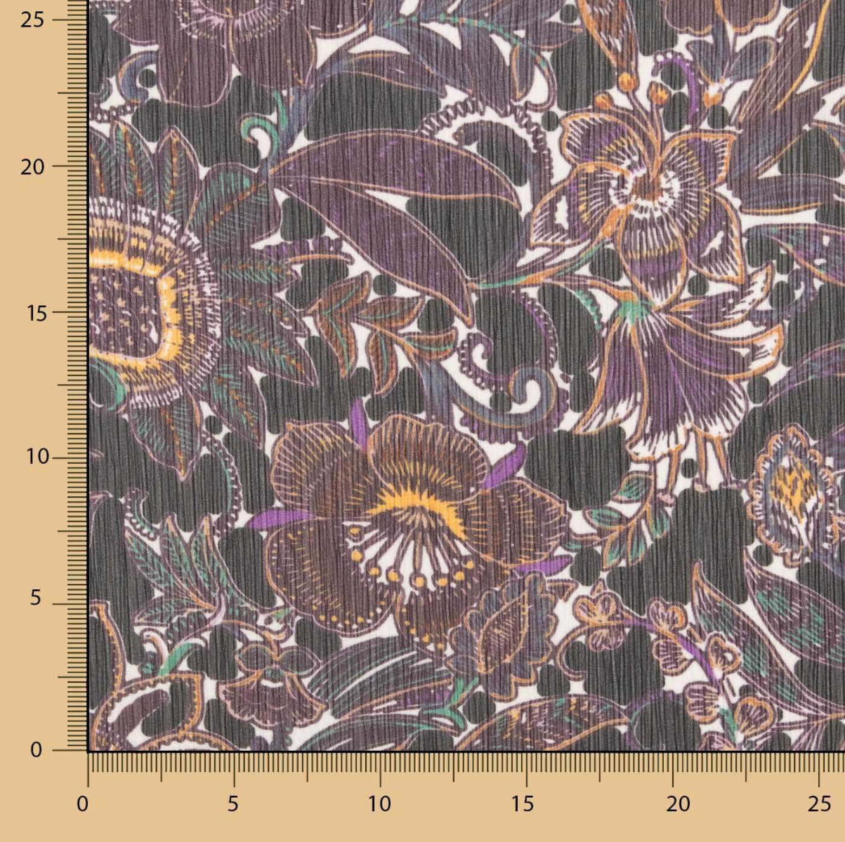 Purple Lisboa Bambula Gauze - Ribes y Casals