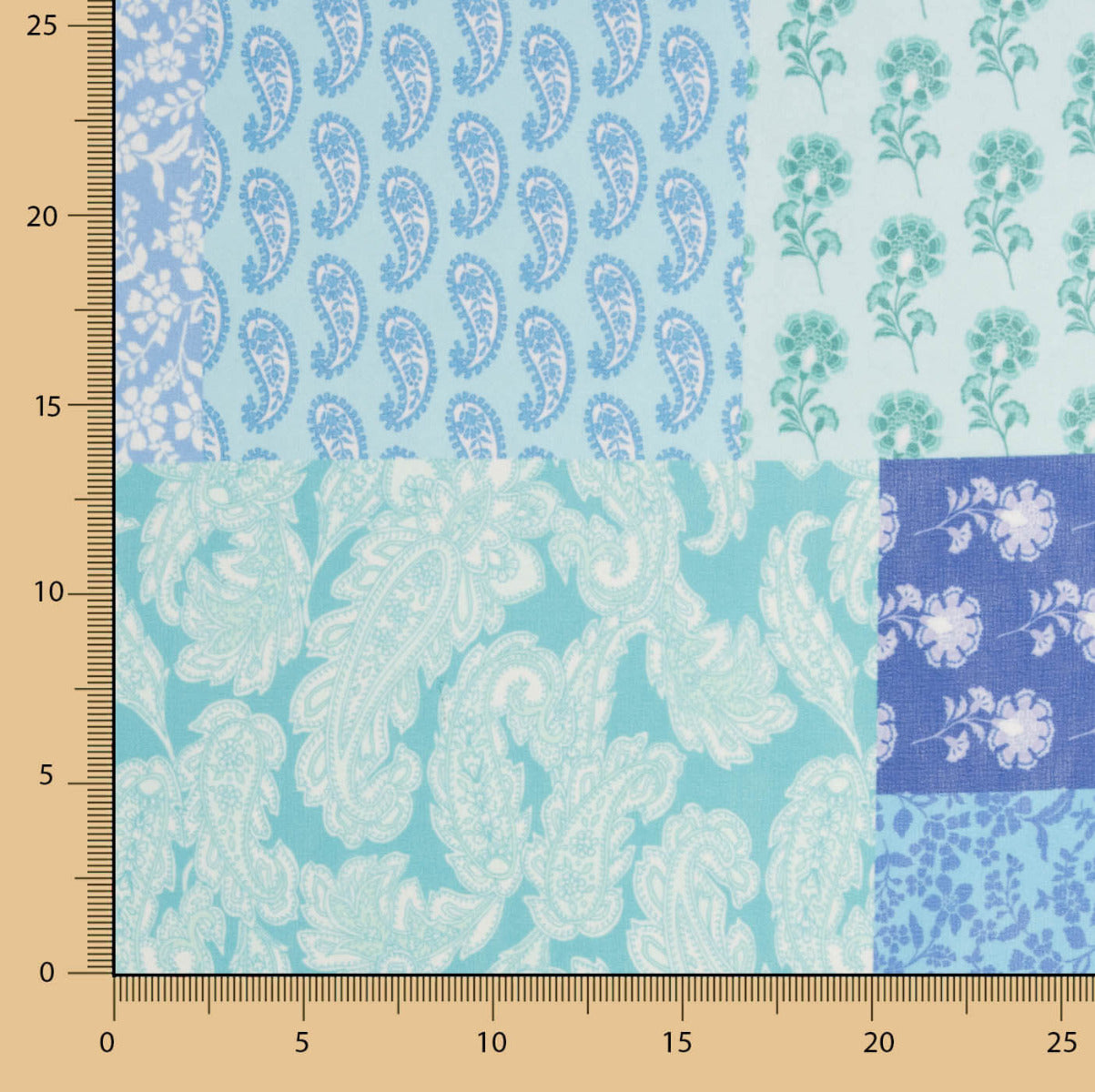 Green Delhi Bambula Gauze - Ribes y Casals