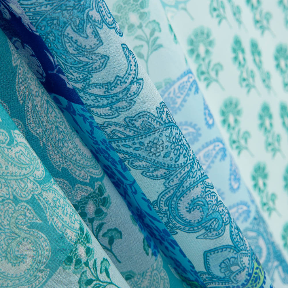 Green Delhi Bambula Gauze - Ribes y Casals