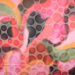 Embossed Circles Gradient Chiffon - Ribes y Casals