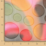 Embossed Circles Gradient Chiffon - Ribes y Casals