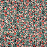 Striped Floral Chiffon with Lurex - Ribes y Casals