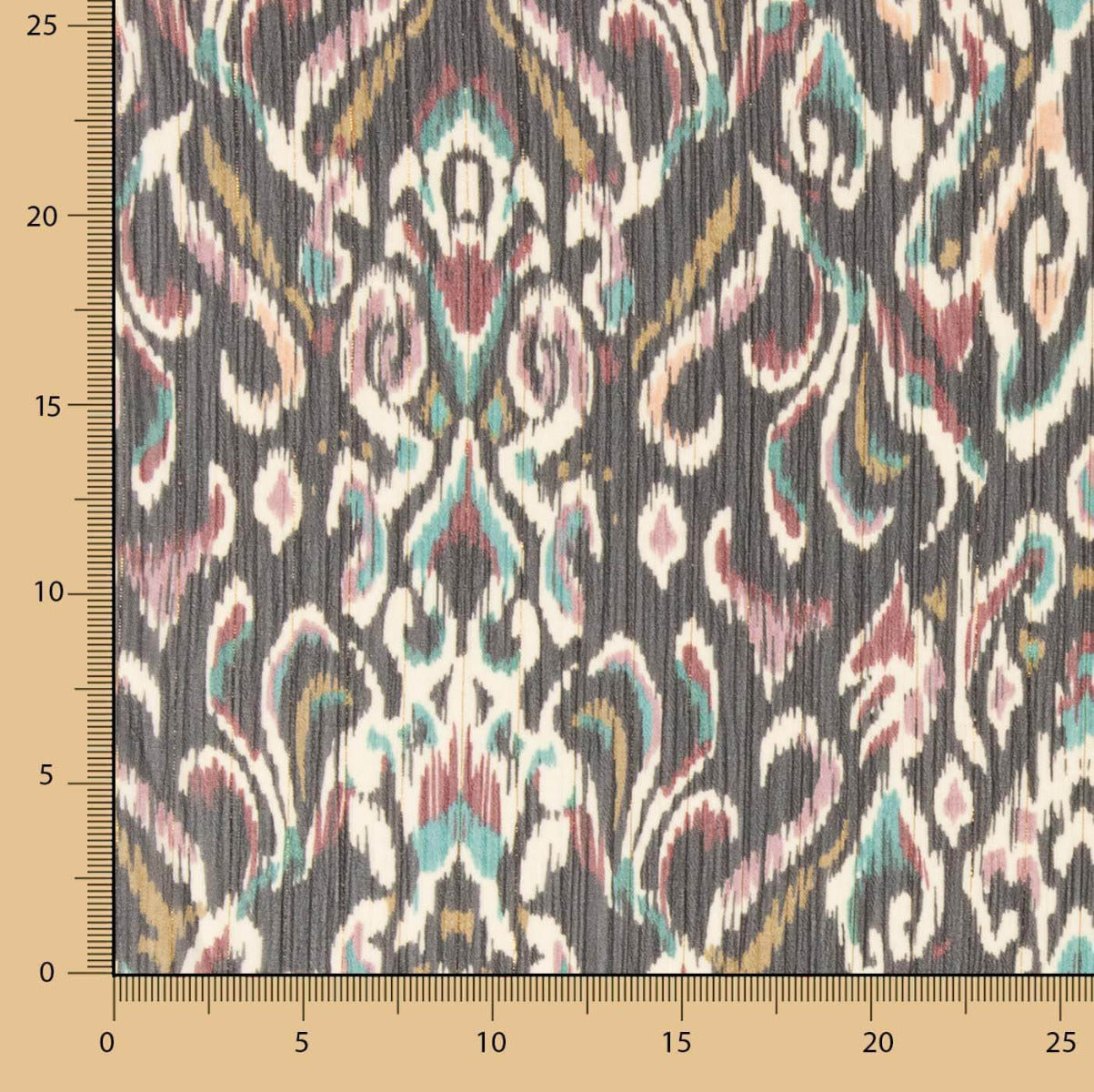 Bambula Lurex Batik Gauze - Ribes y Casals