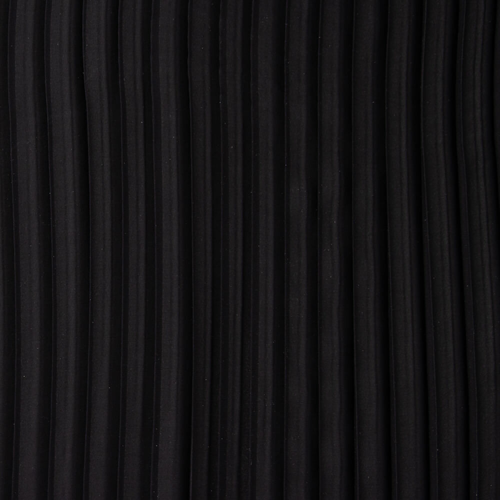 Black Pleated Chiffon - Ribes y Casals