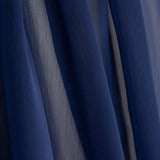 Iridescent Navy Chiffon - Ribes y Casals