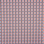 Mauve Geo Lycra Knit - Ribes y Casals