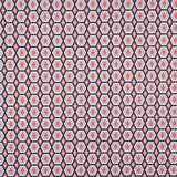 Mauve Geo Lycra Knit - Ribes y Casals