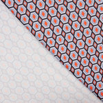 Mauve Geo Lycra Knit - Ribes y Casals