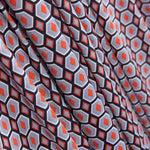 Mauve Geo Lycra Knit - Ribes y Casals